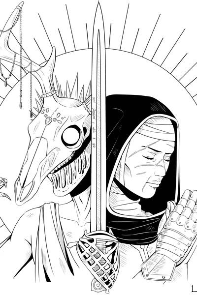 A candle in the dark